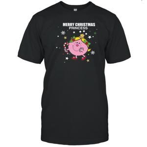 Little Miss Merry Christmas Princess Teacher T-Shirt